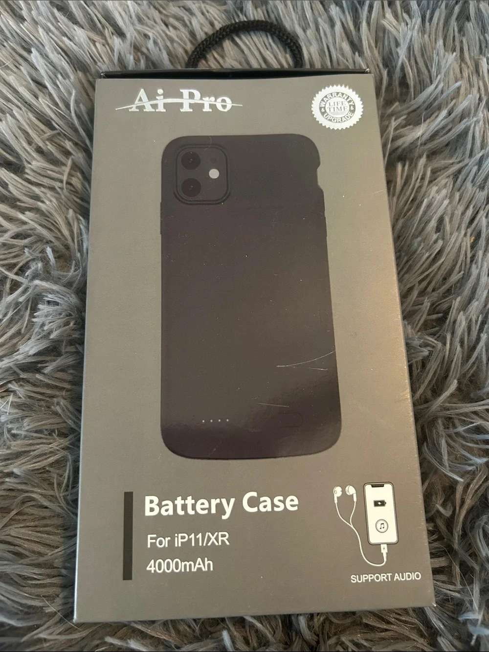 Black Battery Case for iPhone 11 / XR - 4000mAh